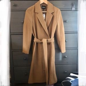 Express Wrap Camel Coat 